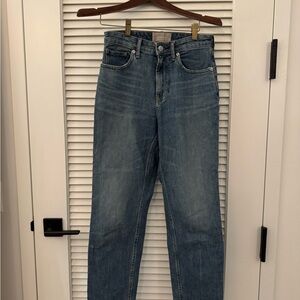 Everlane The High Rise Straight Jean 26 Ankle